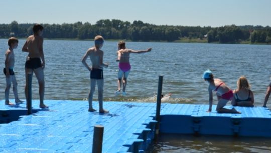 Kąpielisko z nowym pomostem czynne od dziś