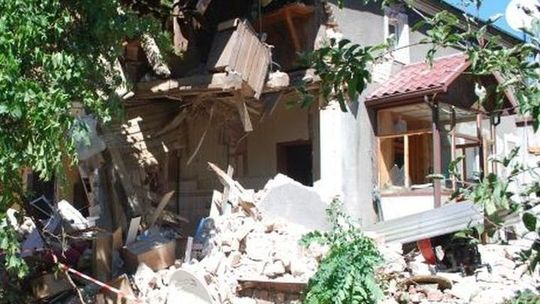 Katastrofa budowlana. Inspektor stwierdził brak możliwości powrotu do budynku Katastrofa budowlana. Inspektor stwierdził brak możliwości powrotu do budynku