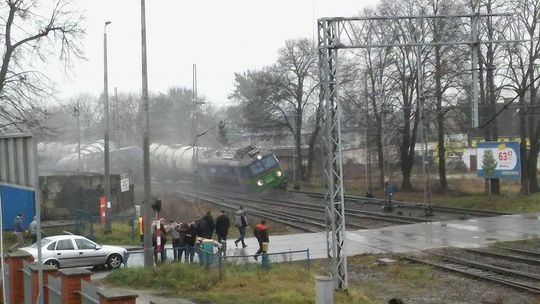 Katastrofa na torach w obiektywie pana Damiana