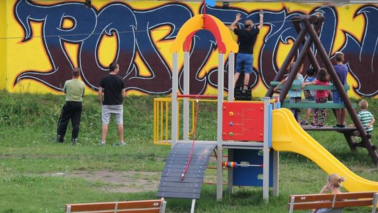 Kibice Pogoni stworzyli murale