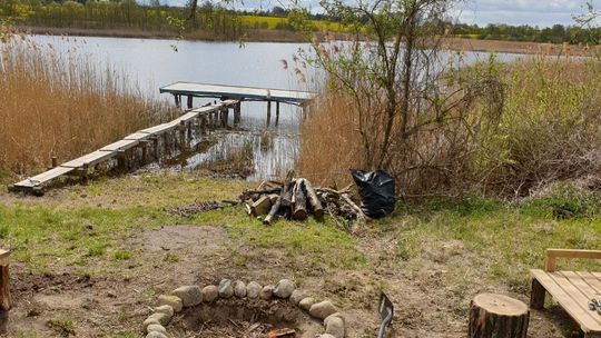 Kłusował na prywatnym jeziorze, nielegalnie łowiąc ryby