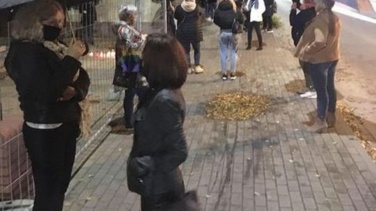 Kobiety znów protestują w Gryfinie