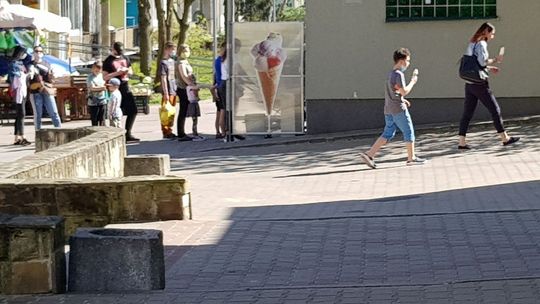 Kolejki po lody w Gryfinie