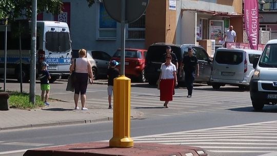 Kolizja z motocyklem na Chrobrego