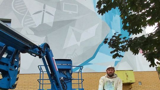 Kolory muralu mają swoją wymowę