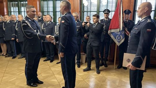 Komendant powiatowy policji pożegnał się ze służbą Komendant powiatowy policji pożegnał się ze służbą