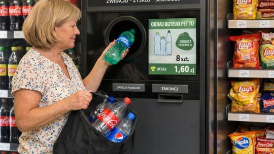Bony z butelkomatów ważne dłużej: Ministerstwo zmienia przepisy na korzyść konsumentów