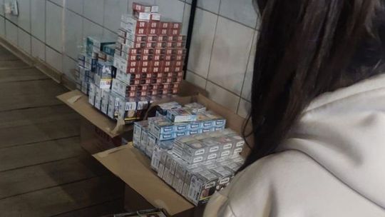 Kontrola na przygranicznym targowisku w powiecie gryfińskim. Handlowcy stracili towar za tysiące złotych