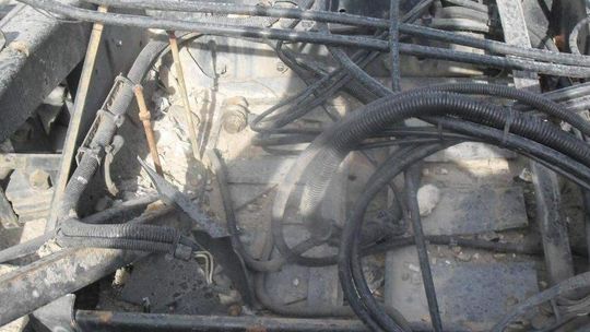 Kradną koło stacji paliw