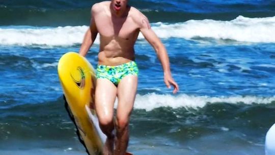 Krzysztof Rosiak na Mistrzostwach Polski w Ratownictwie Morskim