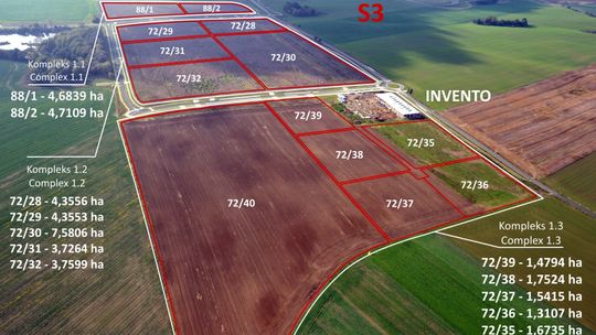 Które działki i za ile sprzedano w strefie