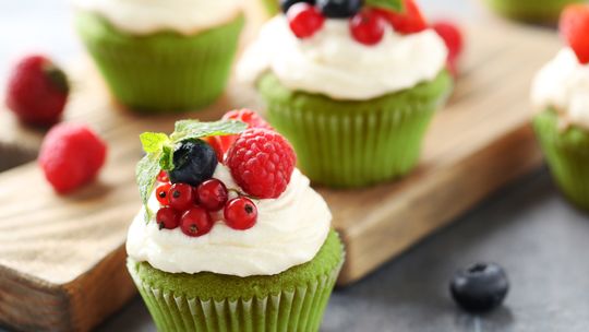 Kulinarna propozycja na walentynki - szpinakowe muffiny na słodko