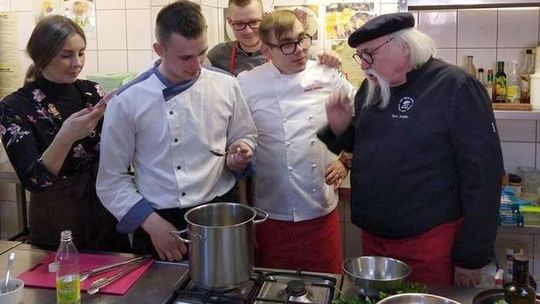 Kurt Scheller szkolił naszego szefa kuchni Pawła Sojkę [FOTO]