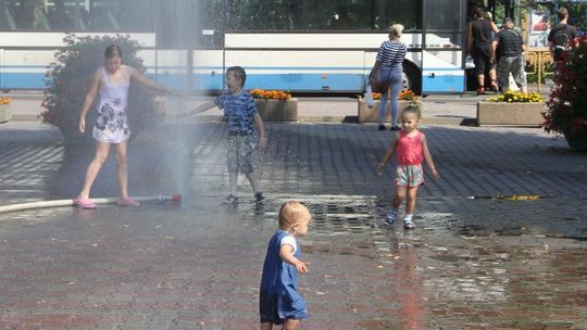 Kurtyna wodna w Gryfinie