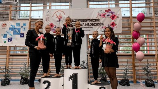 Lena Szalkowska mistrzynią Międzywojewódzkich Mistrzostw Młodzików w Gimnastyce Artystycznej w Gryfinie