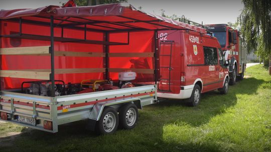 Mają nową przyczepę i pompę dzięki wsparciu PSE