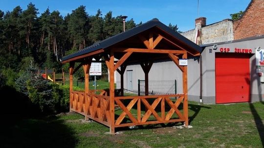 Mają nową wiatę rekreacyjną. Powstała dzięki dotacji