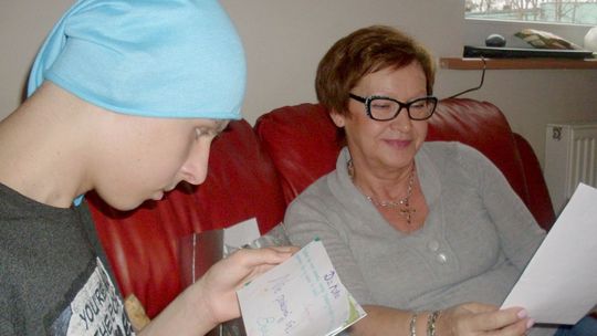 Maks i jego rodzice dziękują za okazaną pomoc