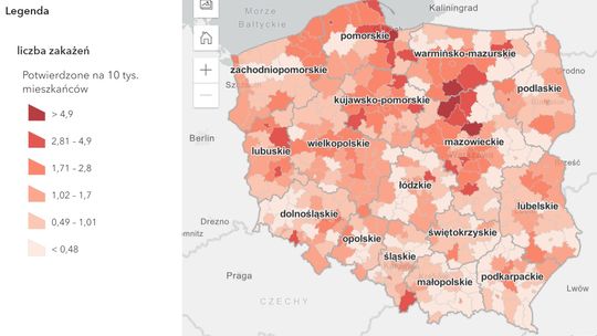 Mało testów, a dużo chorych. Kolejny przypadek śmiertelny w powiecie