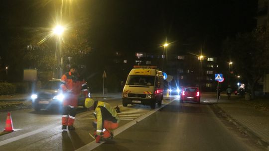 Malują nawet w nocy