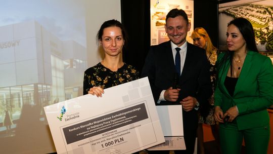 Marcelina Chełstowska z nagrodą za plany urbanistycznej rewitalizacji miasta