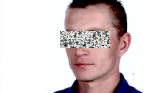 Marcin K. schwytany przez policję