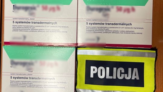 Mieli przy sobie plastry z fentanylem. Kolejne postępowanie związane z "zombie"