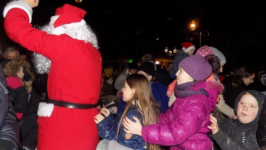 Mikołaj przywiózł nawet śnieg