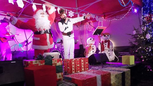 Mikołajki w centrum miasta