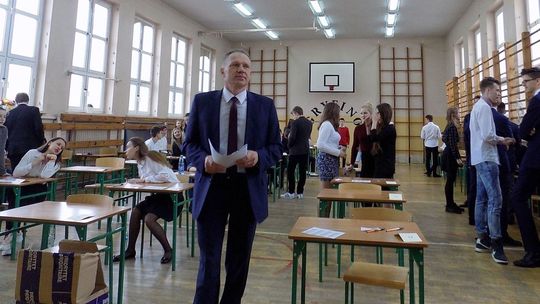 Mimo strajku egzamin się odbywa