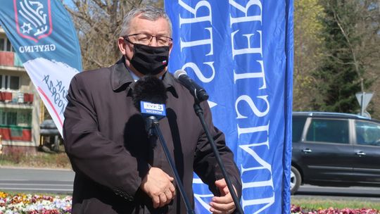 Minister infrastruktury Andrzej Adamczyk w Gryfinie dał jasny przekaz [FILM]