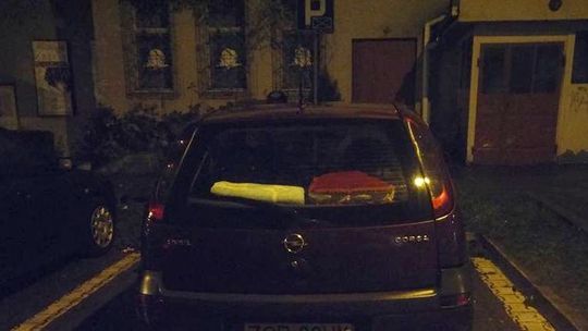 Mistrz parkowania na kopercie