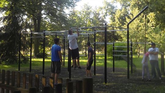 Mistrzostwa Polski w Street Workout w gryfińskim parku