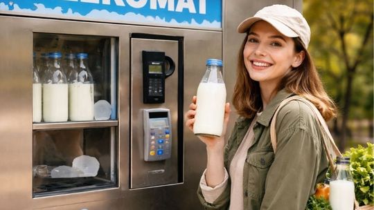 Mlekomaty wracają. Rolnicy omijają skupy