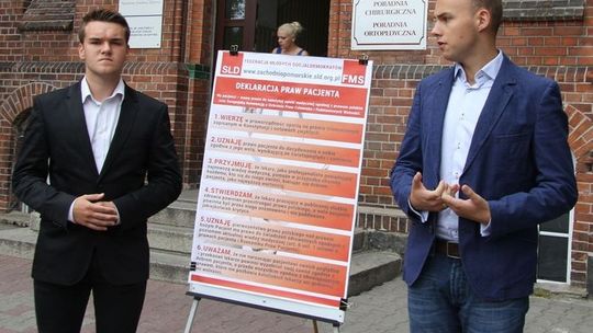 Młodzi socjaldemokraci z apelem do szpitala