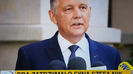Mocne słowa Banasia po zatrzymaniu syna