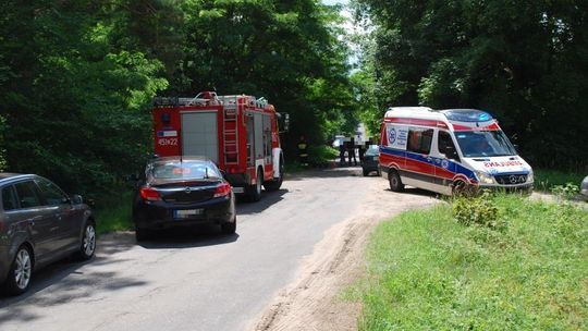 Motocyklista zderzył się z osobówką