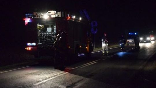 Motorowerzysta potrącony przez samochód