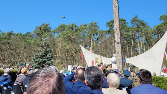 Mówią, że to znak. Niezwykły gość na rocznicowych uroczystościach