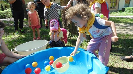 Można było skosztować podczas zabawy ciasta własnego wypieku 