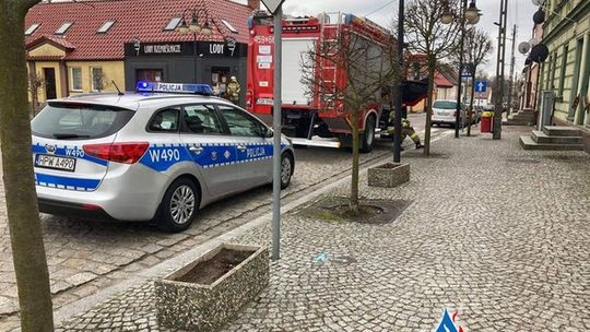 Musieli ewakuować 10 osób