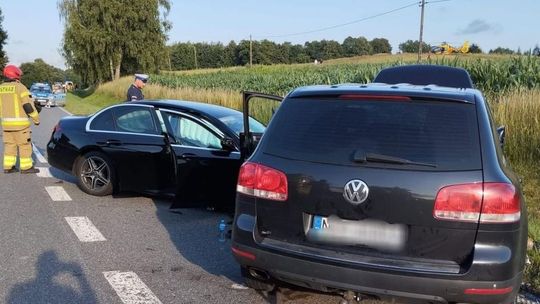 Na południu powiatu nastolatka jechała za szybko i doprowadziła do zderzenia. Poszkodowana w szpitalu