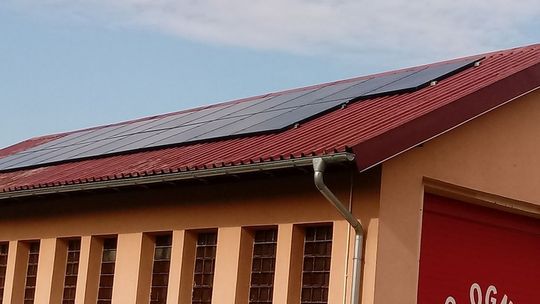 Na remizie zaistalowali fotowoltaikę za pieniądze z dotacji