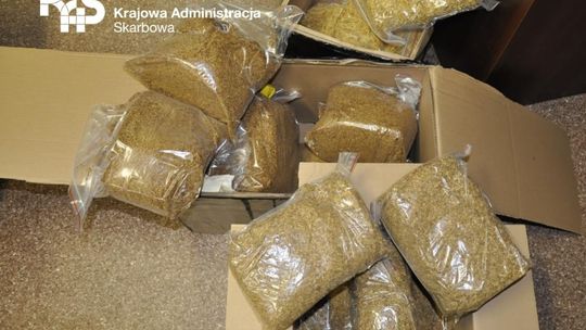 Na rynek nie trafi 91 kg nielegalnego tytoniu
