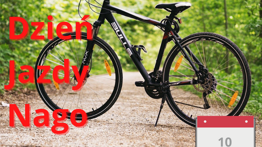 Nago na rowerze w szczytnym celu Nago na rowerze w szczytnym celu