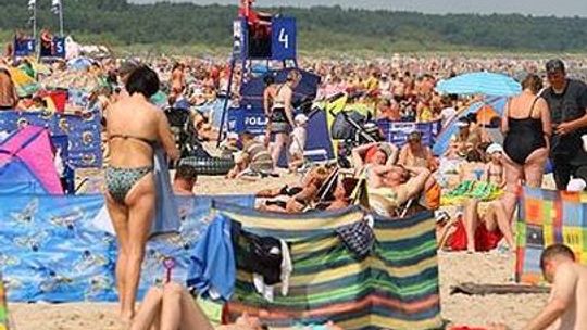 Najczystsze plaże i turyści także i u nas