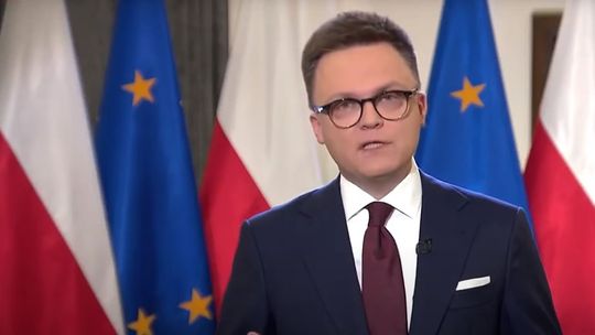 Najkrótsze w historii orędzie. Hołownia chce dobrej debaty