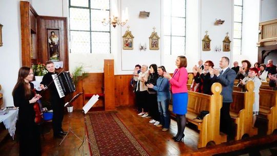 Najpierw była msza, a potem wysłuchali koncertu Najpierw była msza, a potem wysłuchali koncertu