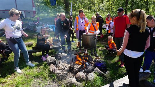 Najpierw na rowerze, a potem na łodzi. To było przeżycie! [Zdjęcia]
