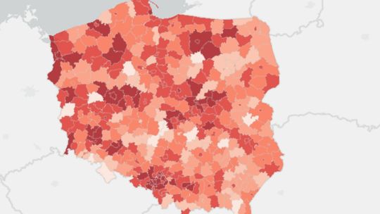 Największa od początku IV fali liczba zgonów. Ponad 100 pozytywnych testów w naszym powiecie